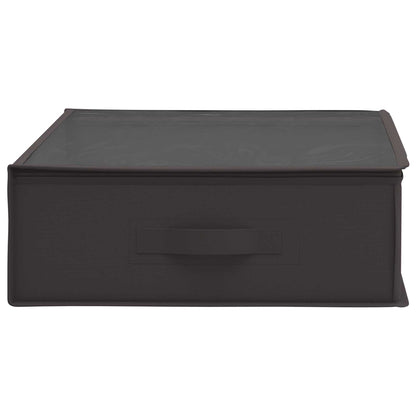 Storage Box with Transparent Top Window Anthracite