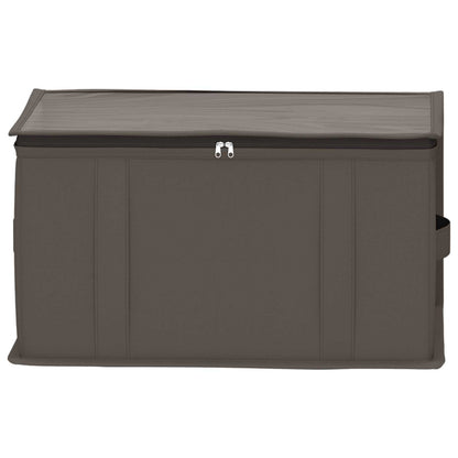 Storage Box with Transparent Top Window Grey 43 x 34 x 23 cm