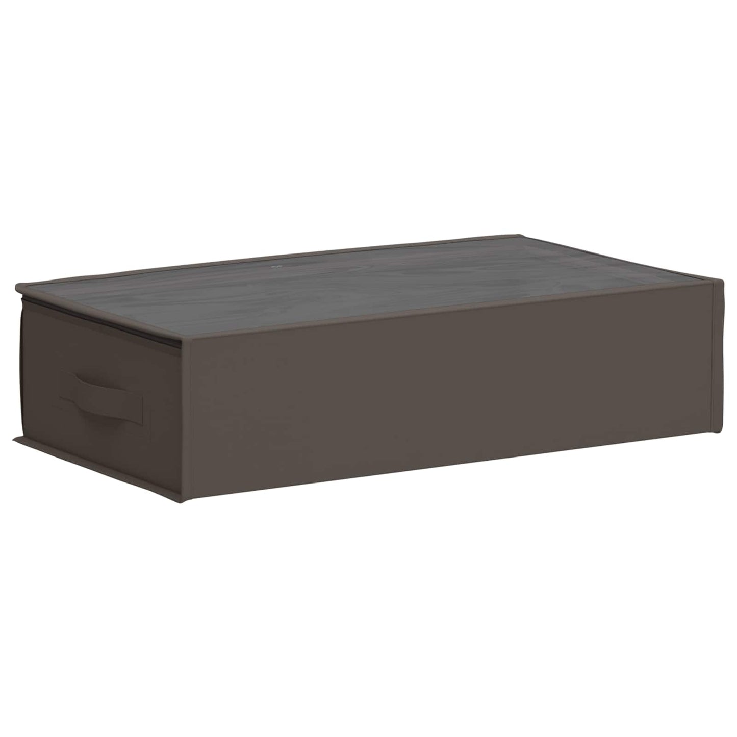 Storage Box with Transparent Top Window Grey 70 x 40 x 18 cm