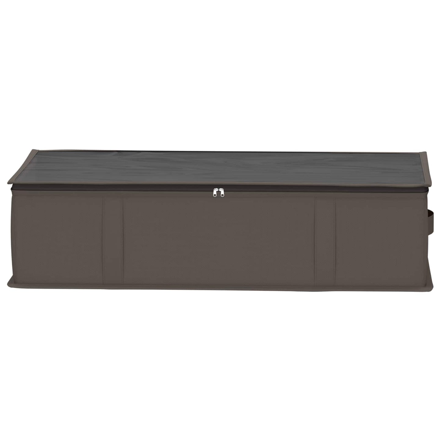 Storage Box with Transparent Top Window Grey 70 x 40 x 18 cm