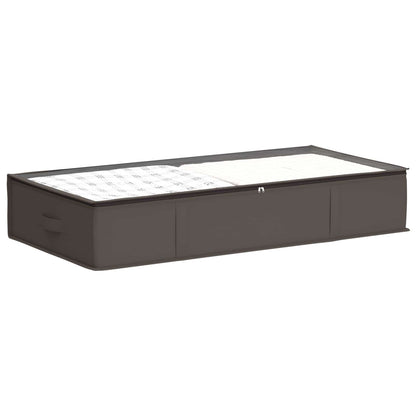 Storage Box with Transparent Top Window Grey 90 x 48 x 15 cm