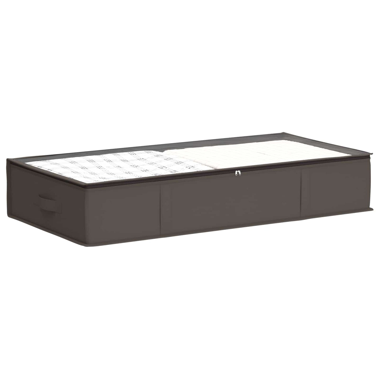 Storage Box with Transparent Top Window 6 pcs Grey