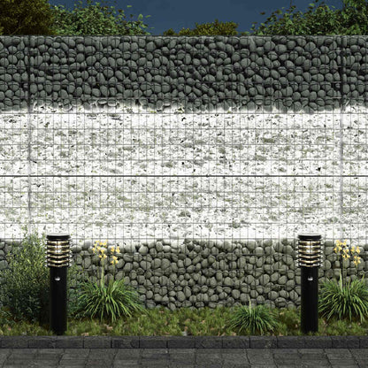 Garden Stones White 12 cm Glass