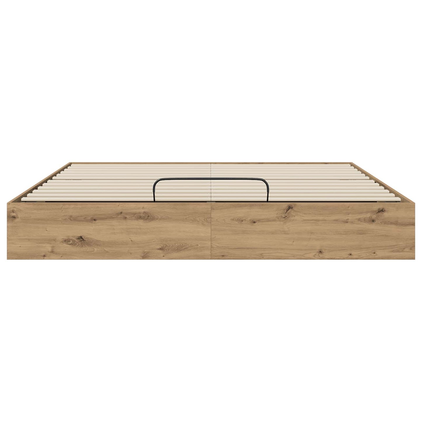 Ottoman Bed Frame with Storage Artisian Oak 203 x 160 x 25 cm