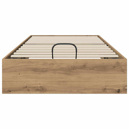 Ottoman Bed Frame Artisan Oak 90 x 200 cm Engineered Wood