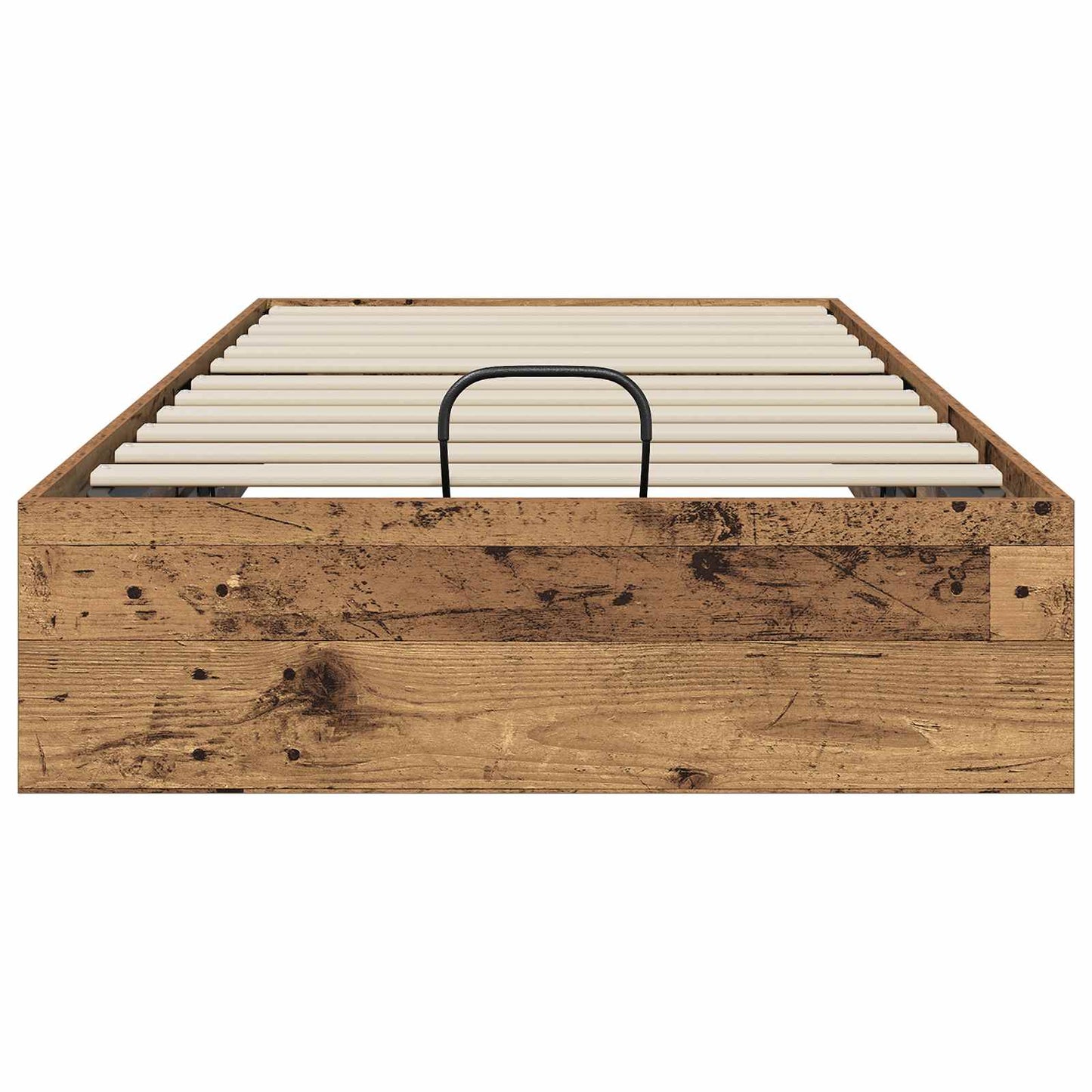 Ottoman Bed Frame Old Wood 80.5 x 200 cm Engineered Wood