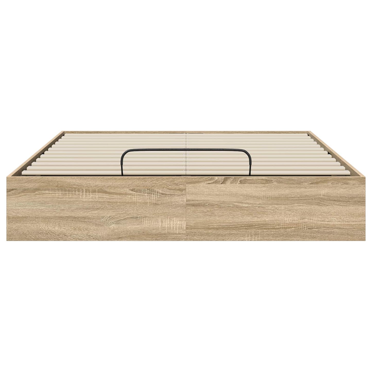 Ottoman Bed Frame Sonoma Oak 193 x 140 x 25 cm Engineered Wood