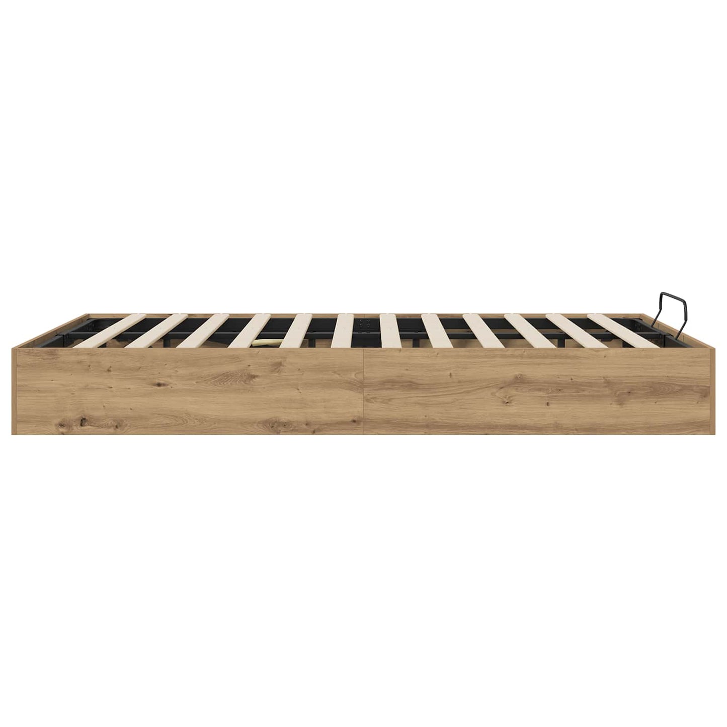 Ottoman Bed Frame Artisan Oak 135 x 190 cm Engineered Wood