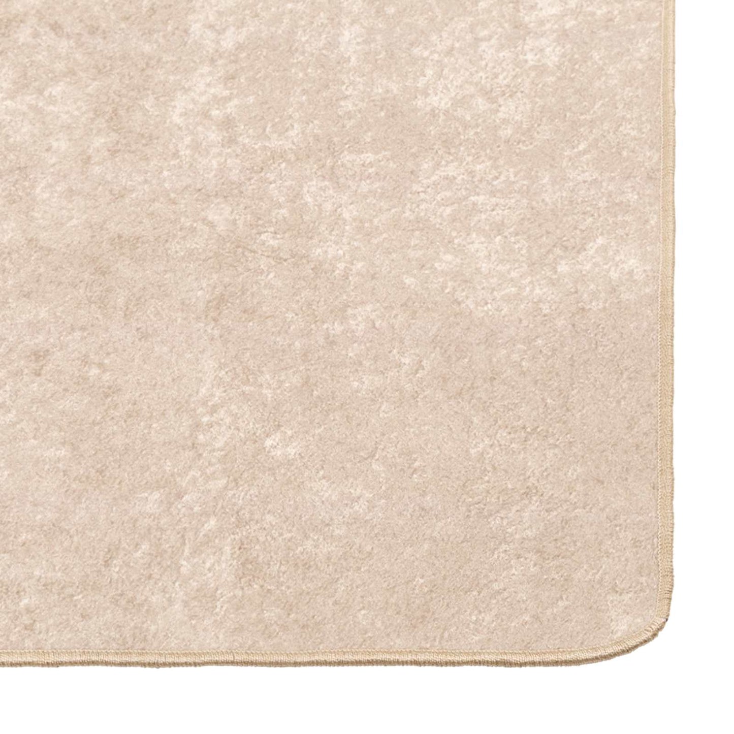 Rug Runner MARSA Cream 80 x 350 cm Polyester and PVC
