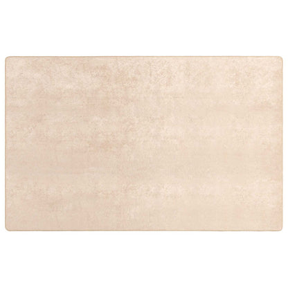 Rug Runner MARSA Cream 150 x 230 cm Polyester and PVC