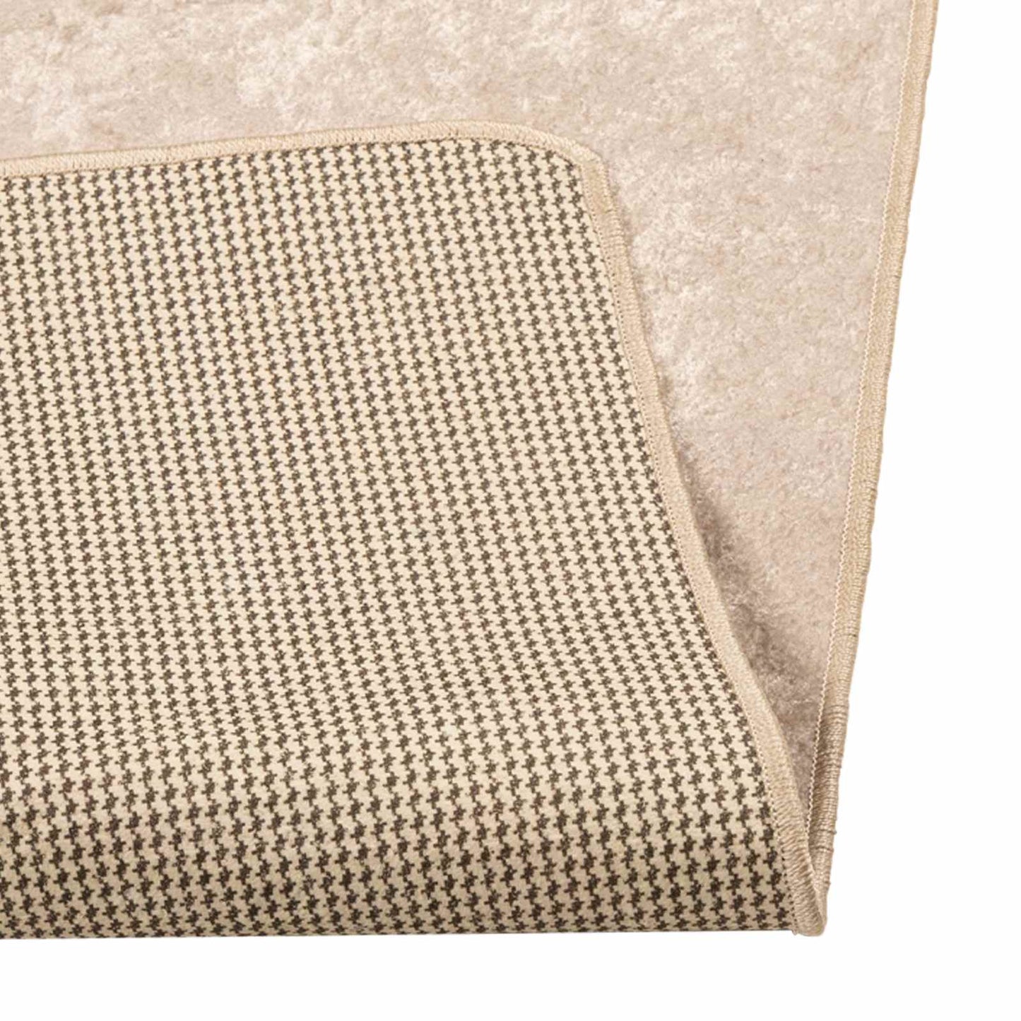 Rug Runner MARSA Cream 300 x 400 cm Polyester and PVC