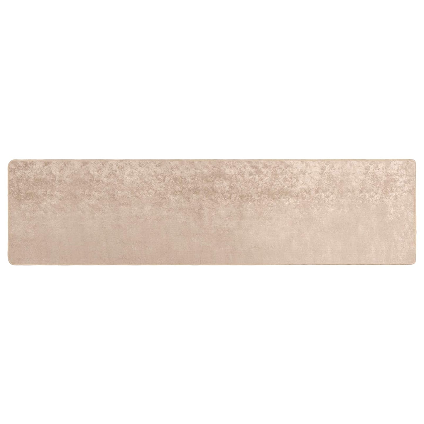 Rug Runner MARSA Beige 50 x 400 cm Polyester and PVC