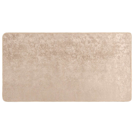 Rug Runner MARSA Beige 80 x 150 cm Polyester and PVC