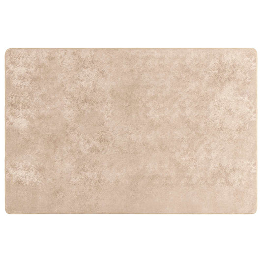 Rug Runner MARSA Beige 120 x 170 cm Polyester and PVC