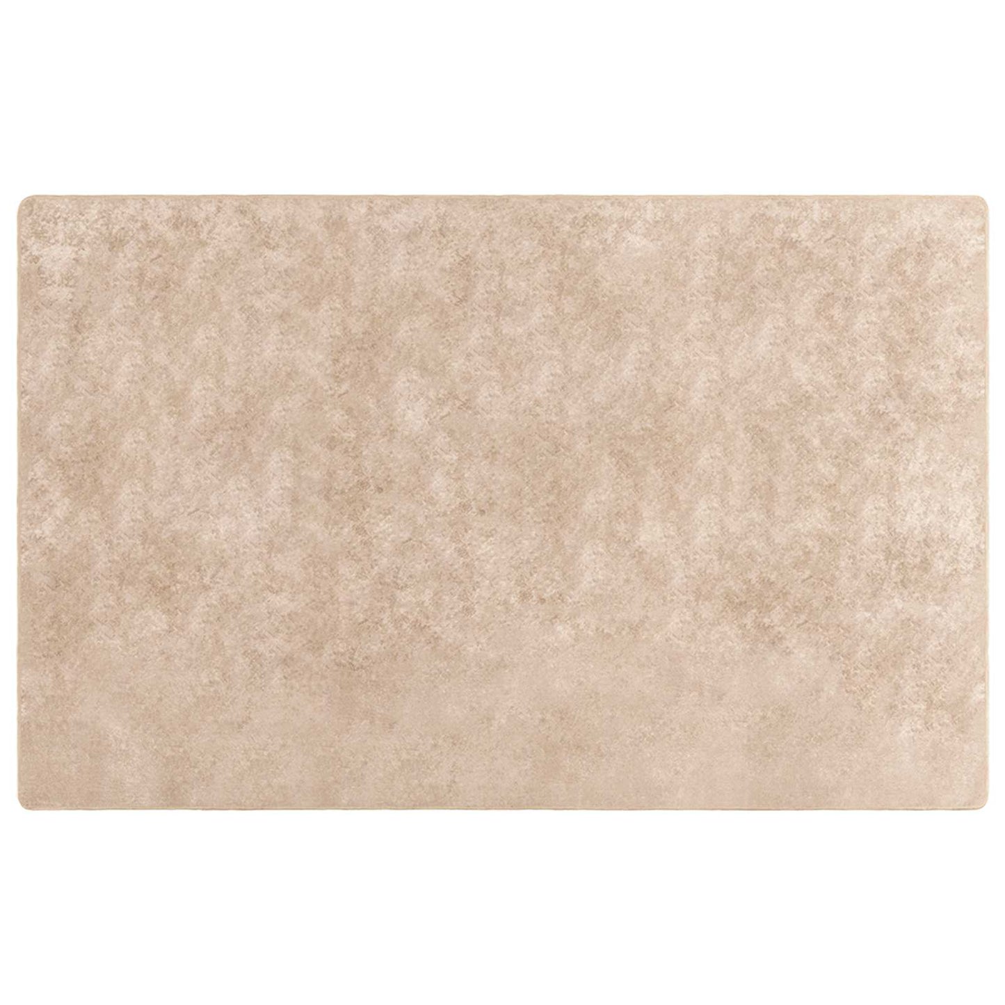 Rug Runner MARSA Beige 150 x 230 cm Polyester and PVC