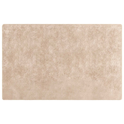 Rug Runner MARSA Beige 150 x 230 cm Polyester and PVC