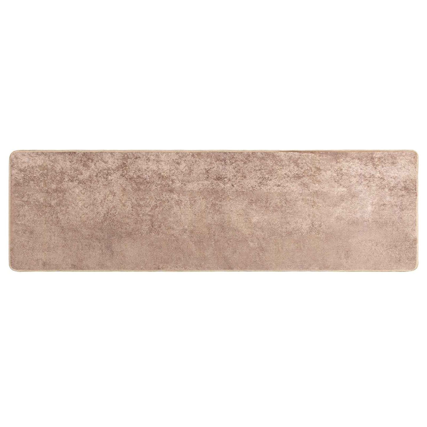 Rug Runner MARSA Sand 50 x 200 cm Polyester and PVC
