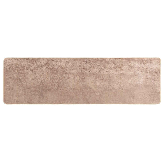 Rug Runner MARSA Sand 50 x 200 cm Polyester and PVC