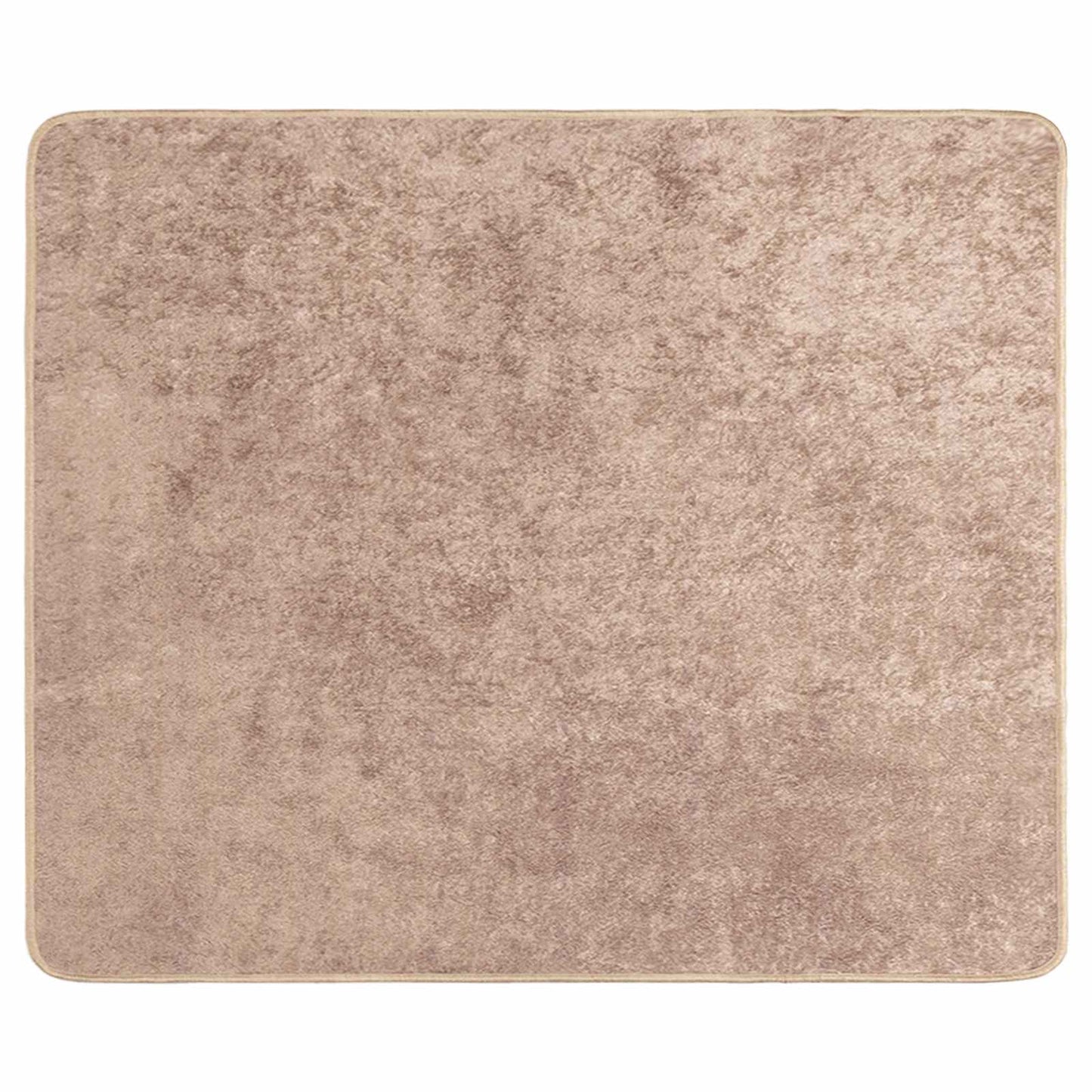 Rug Runner MARSA Sand 80 x 100 cm Polyester and PVC