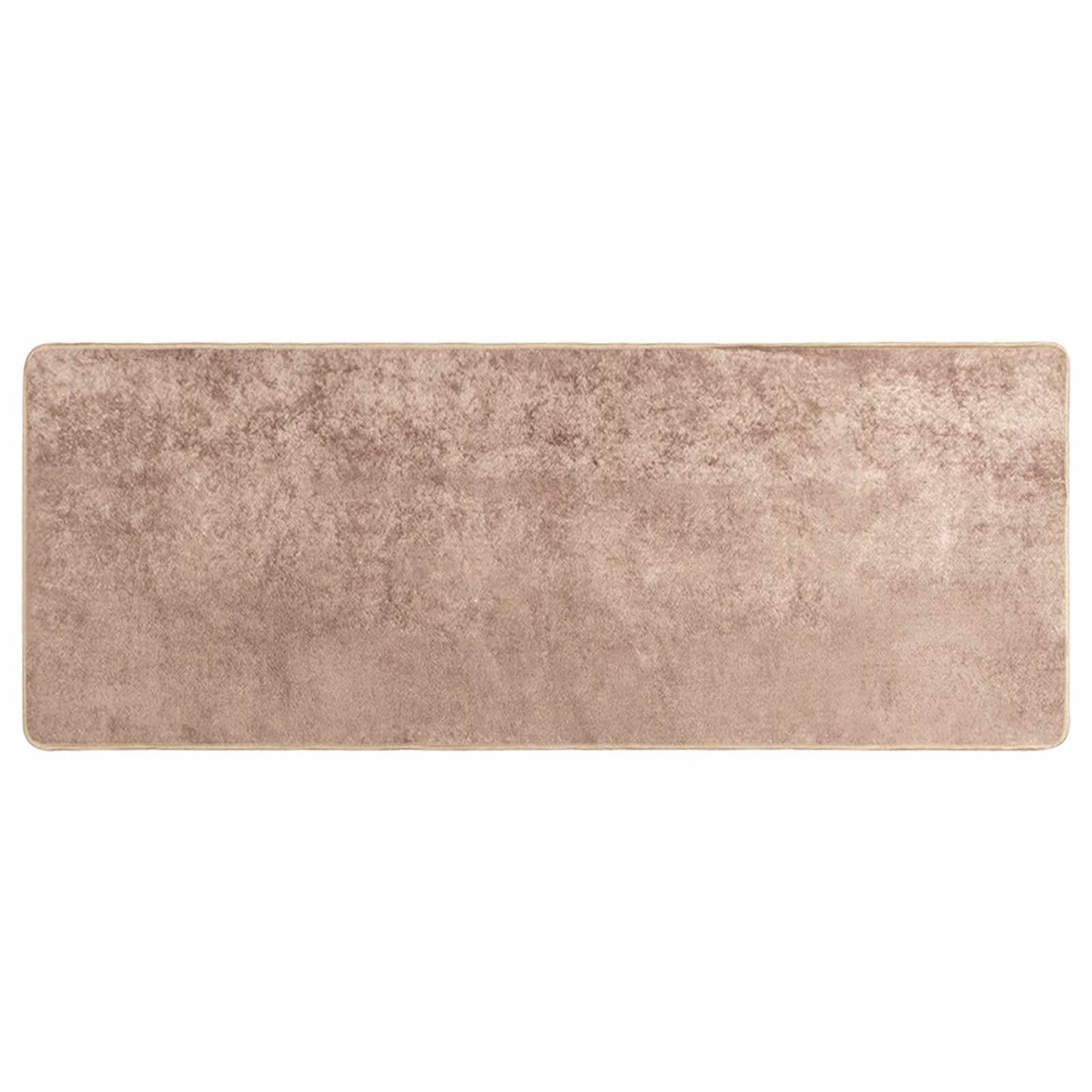 Rug Runner MARSA Sand 80 x 200 cm Polyester and PVC