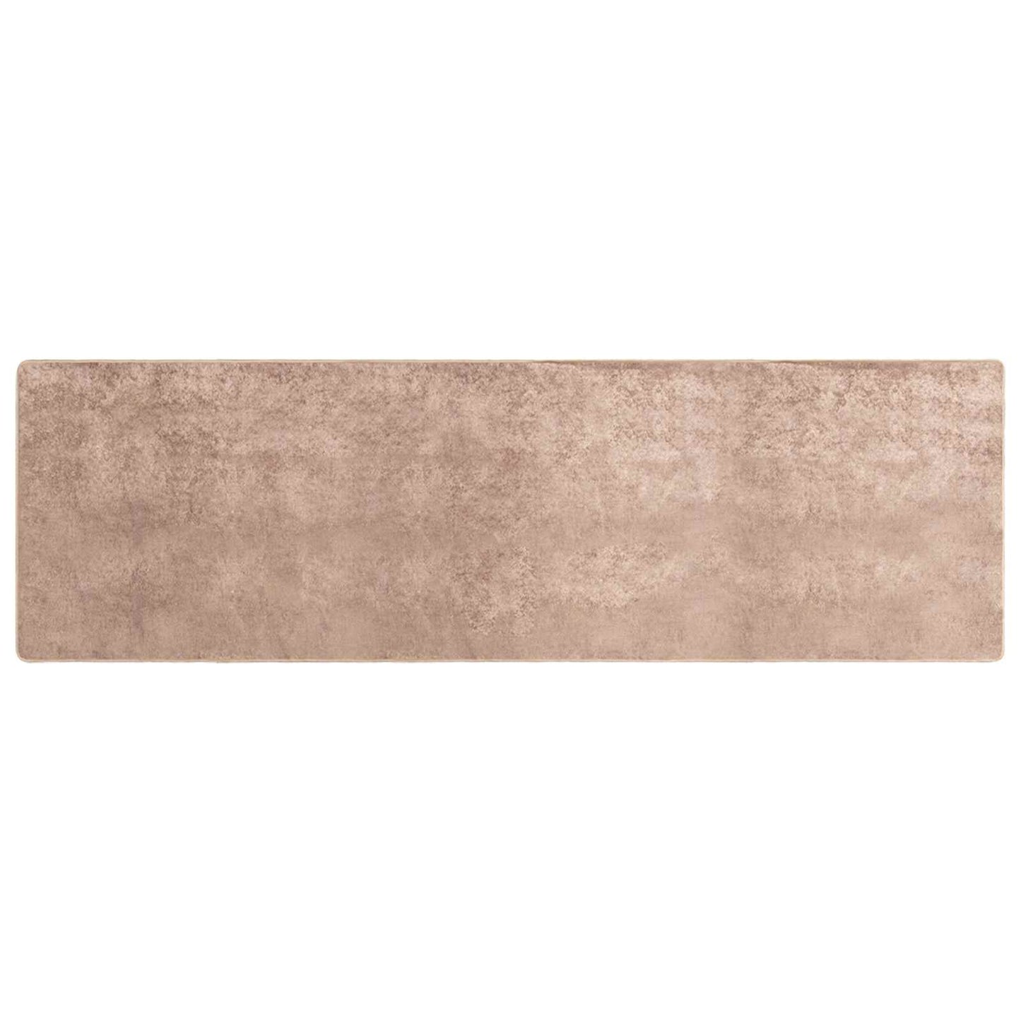 Rug Runner MARSA Sand 80 x 250 cm Polyester and PVC