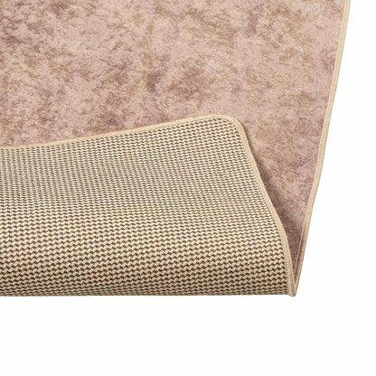 Rug Runner MARSA Sand 80 x 300 cm Polyester and PVC