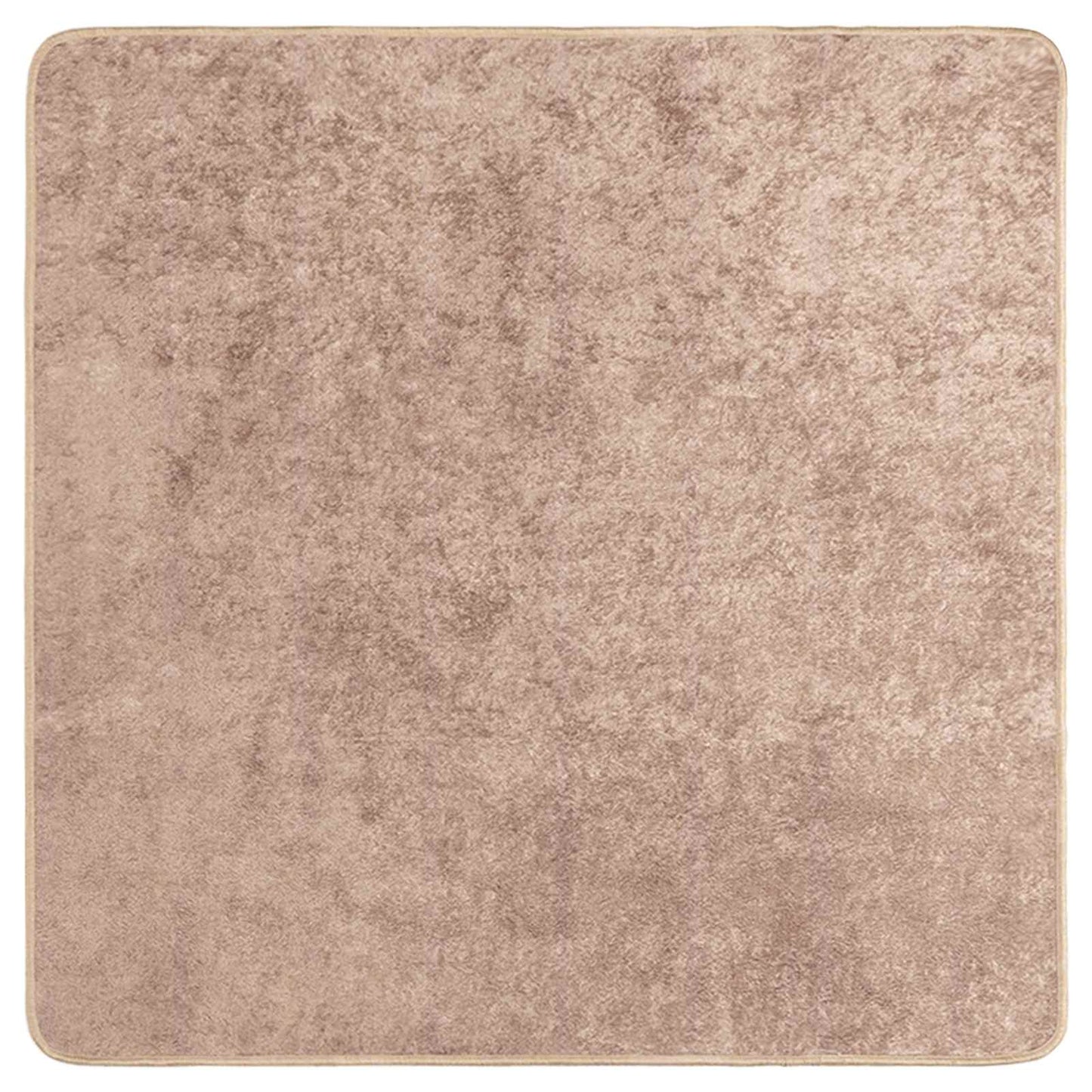 Rug Runner MARSA Sand 100 x 100 cm Polyester and PVC