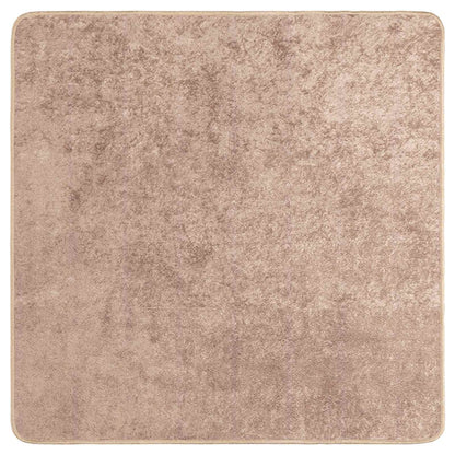 Rug Runner MARSA Sand 100 x 100 cm Polyester and PVC
