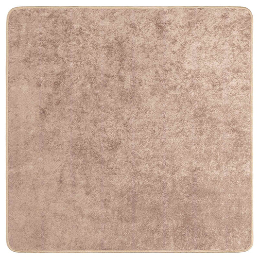 Rug Runner MARSA Sand 100 x 100 cm Polyester and PVC