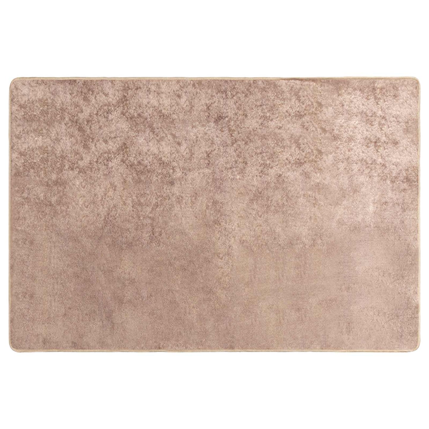 Rug Runner MARSA Sand 100 x 150 cm Polyester and PVC