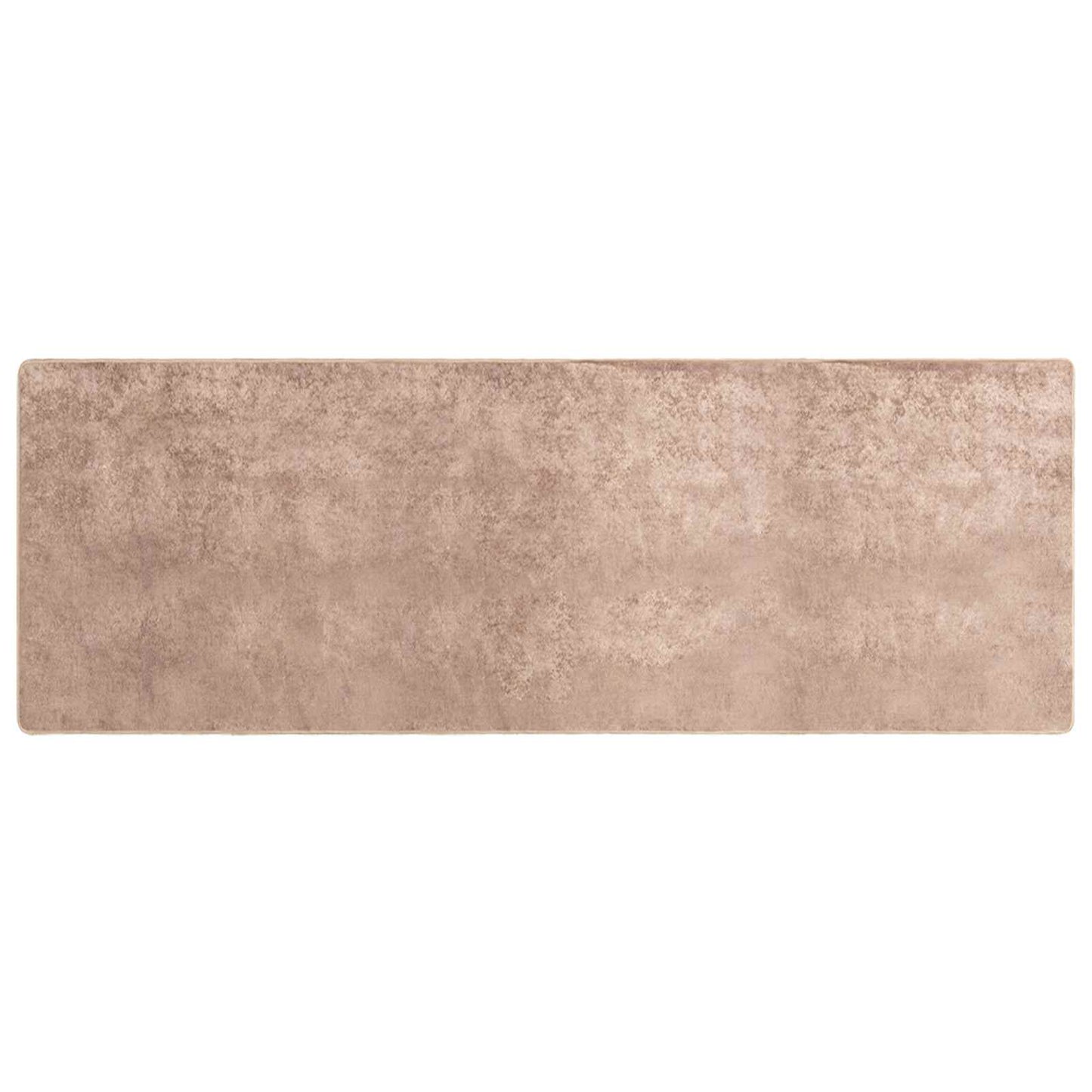Rug Runner MARSA Sand 100 x 250 cm Polyester and PVC