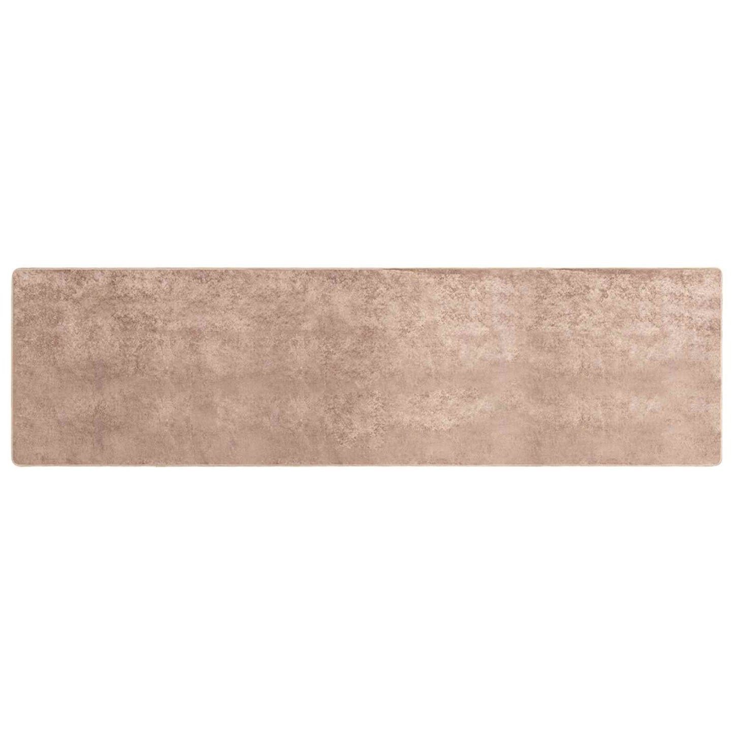 Rug Runner MARSA Sand 100 x 400 cm Polyester and PVC