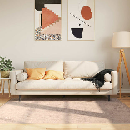 Rug Runner MARSA Sand 120 x 170 cm Polyester and PVC