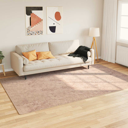 Rug Runner MARSA Sand 150 x 230 cm Polyester and PVC