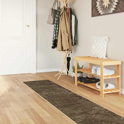 Rug Runner MARSA Forest Green 50 x 450 cm Polyester and PVC