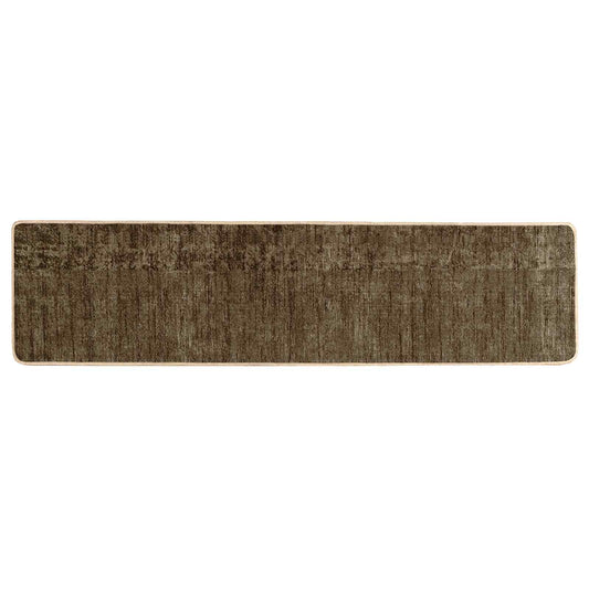 Rug Runner MARSA Forest Green 50 x 450 cm Polyester and PVC