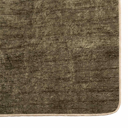 Rug Runner MARSA Forest Green 80 x 300 cm Polyester and PVC