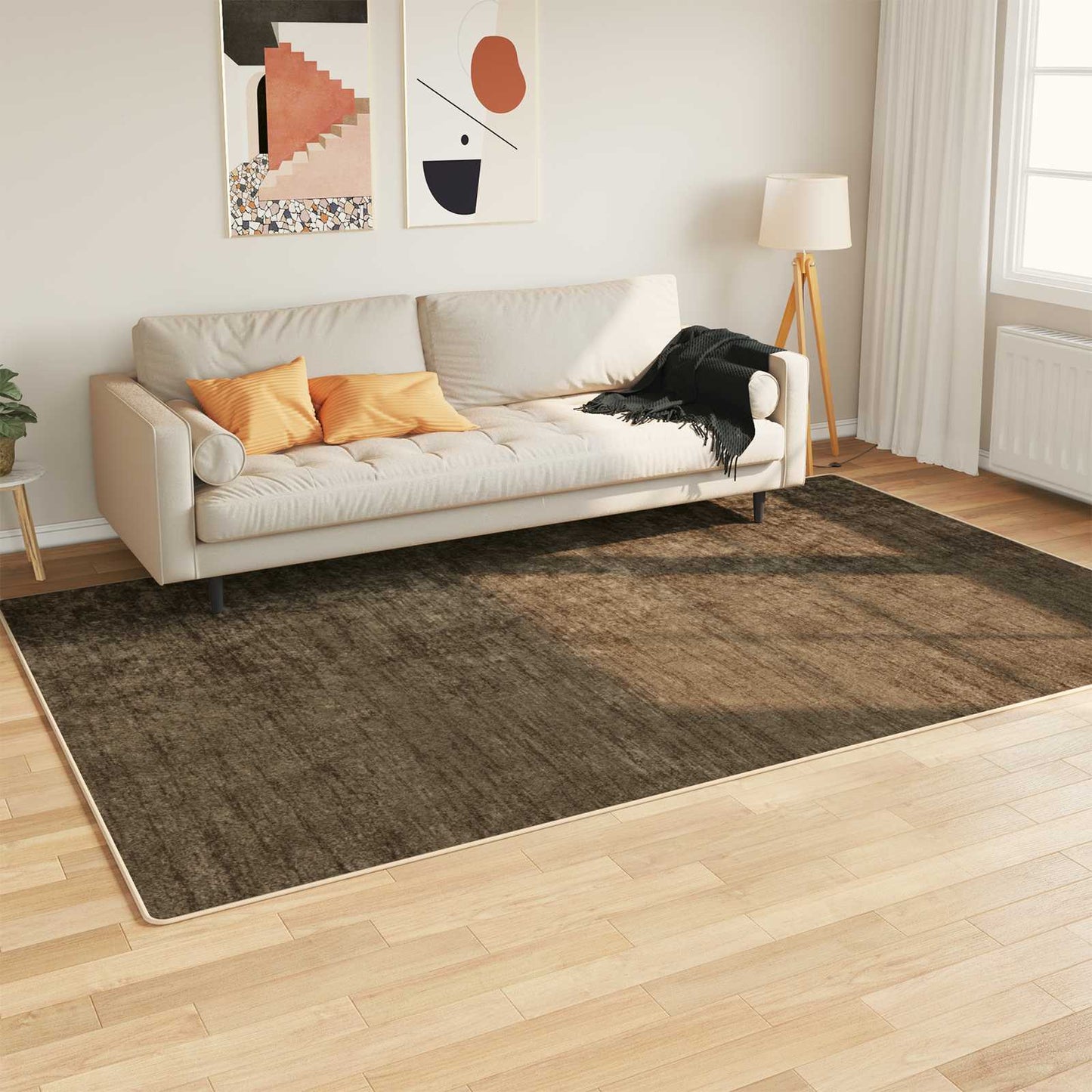Rug Runner MARSA Forest Green 190 x 300 cm Polyester and PVC