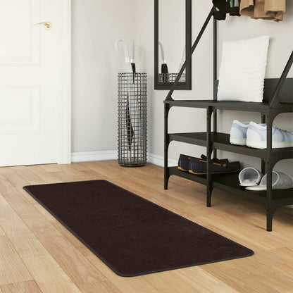 Rug Runner MARSA Anthracite 50 x 100 cm Polyester and PVC