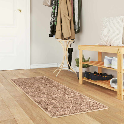 Rug Runner MARSA Yellow 50 x 150 cm Polyester and PVC