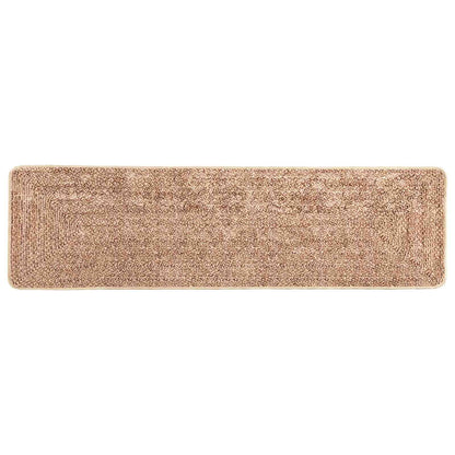 Rug Runner MARSA Yellow 50 x 200 cm Polyester and PVC