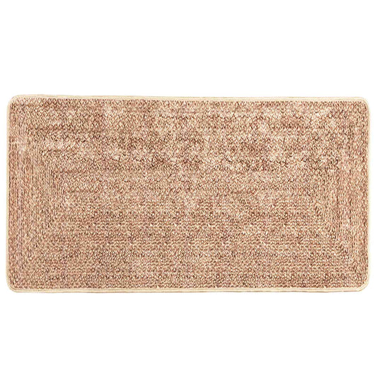 Rug Runner MARSA Yellow 80 x 100 cm Polyester and PVC