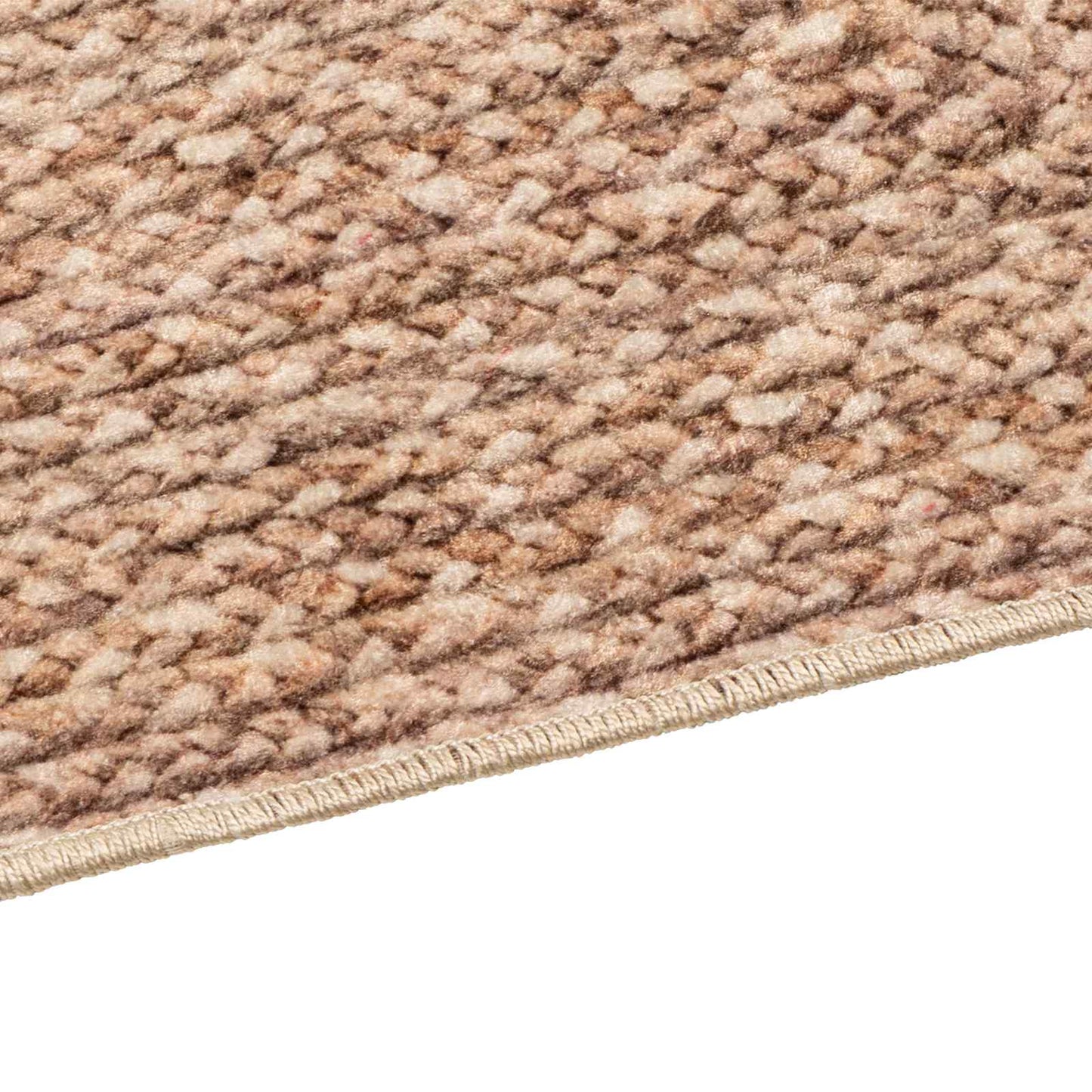 Rug Runner MARSA Yellow 80 x 150 cm Polyester and PVC