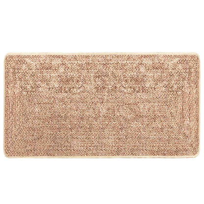 Rug Runner MARSA Yellow 80 x 150 cm Polyester and PVC