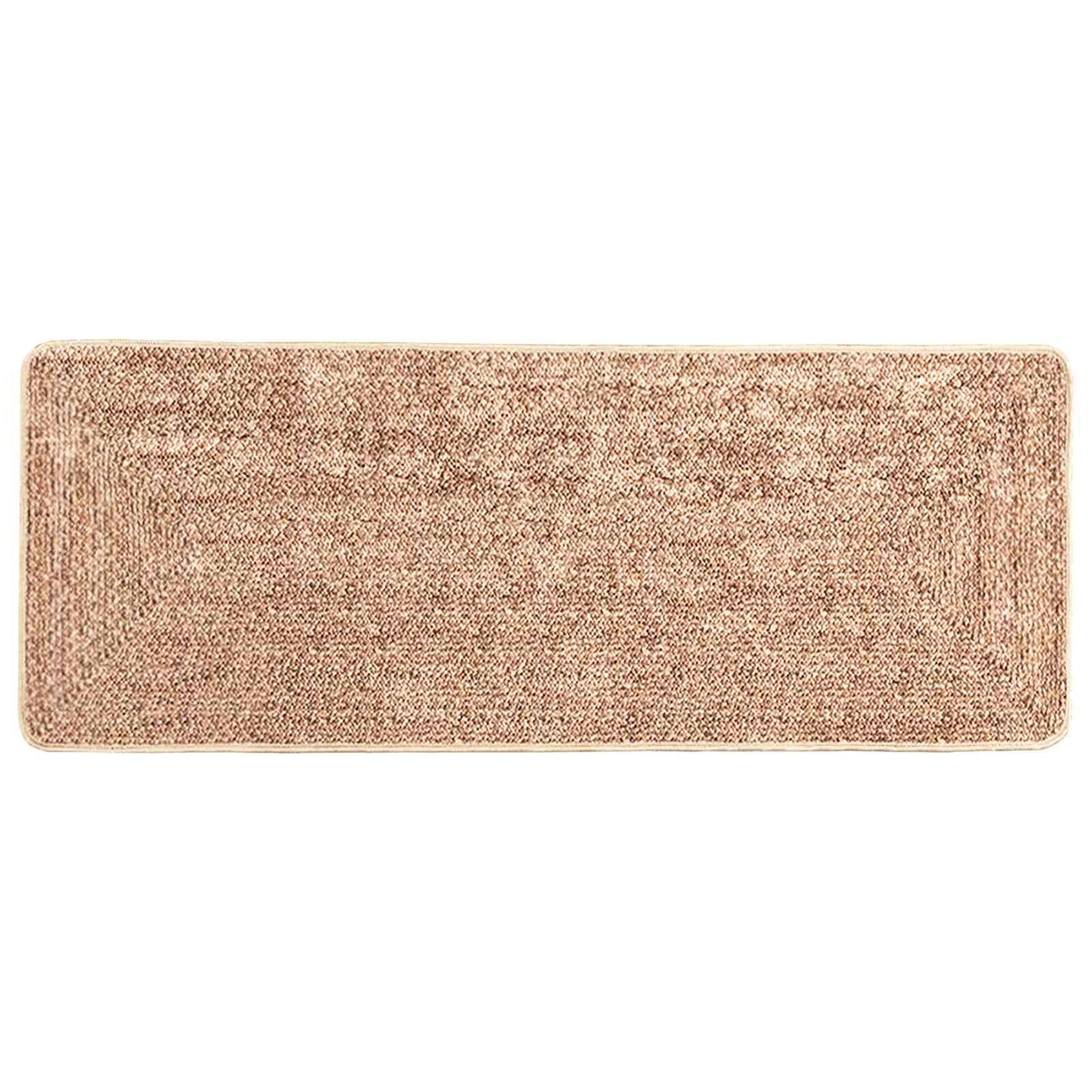 Rug Runner MARSA Yellow 80 x 200 cm Polyester and PVC