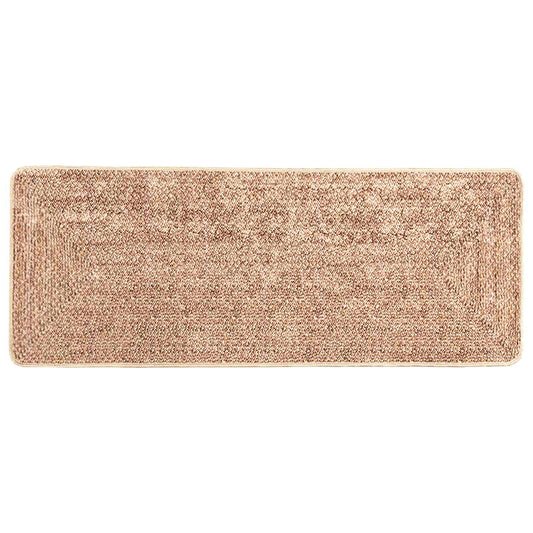 Rug Runner MARSA Yellow 80 x 200 cm Polyester and PVC