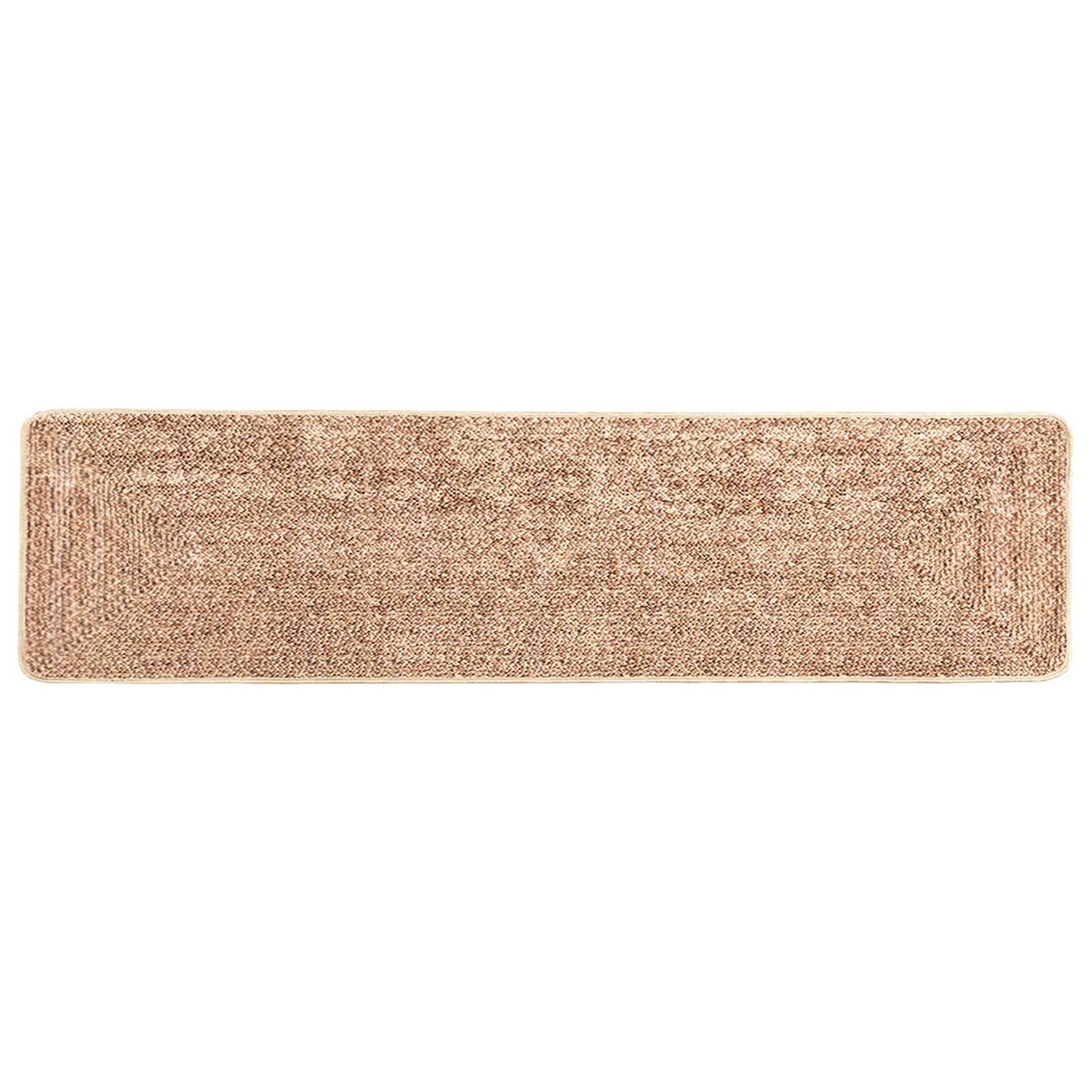 Rug Runner MARSA Yellow 80 x 400 cm Polyester and PVC