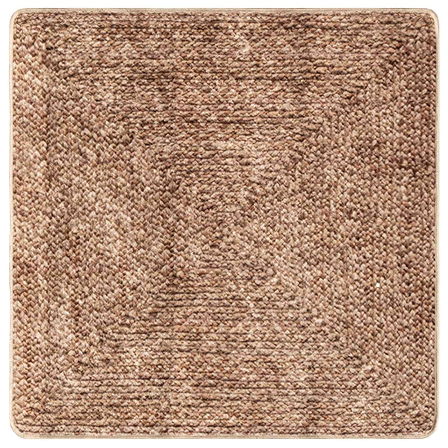 Rug Runner MARSA Yellow 100 x 100 cm Polyester and PVC
