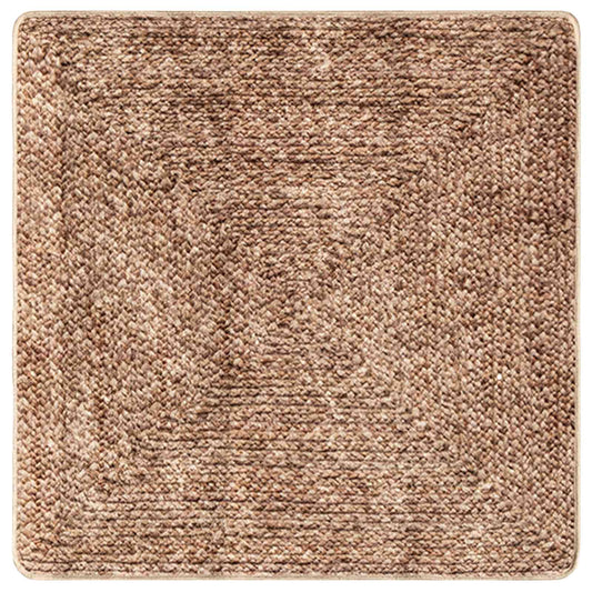 Rug Runner MARSA Yellow 100 x 100 cm Polyester and PVC