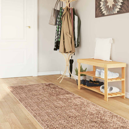 Rug Runner MARSA Yellow 100 x 300 cm Polyester and PVC